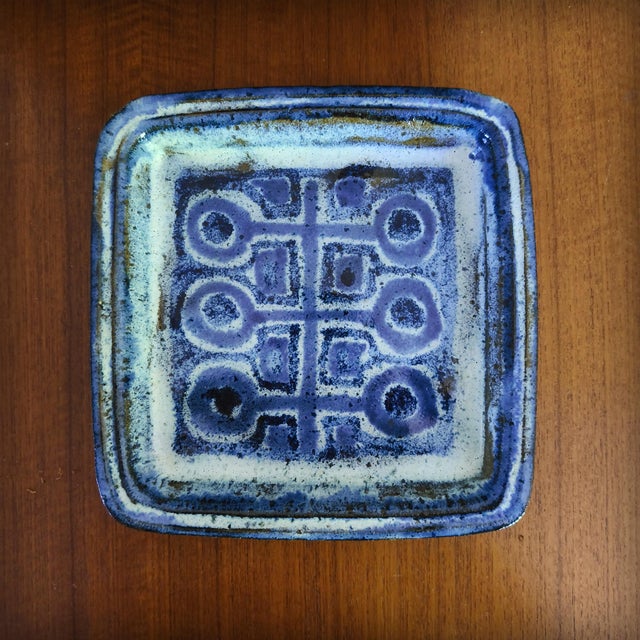 Ceramic Wall Plate by Herluf Gottschalk Olsen, Denmark, 1960s For Sale - Image 16 of 16