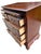 1990s Thomasville Collectors Cherry Bachelors Chest Nightstand Chippendale Tray For Sale - Image 12 of 15