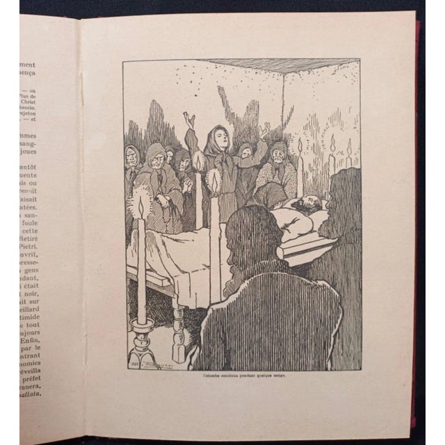 Vintage 1950 Book - Mérimée's Colomba, Illustrated by Pierre Rousseau For Sale In New York - Image 6 of 10