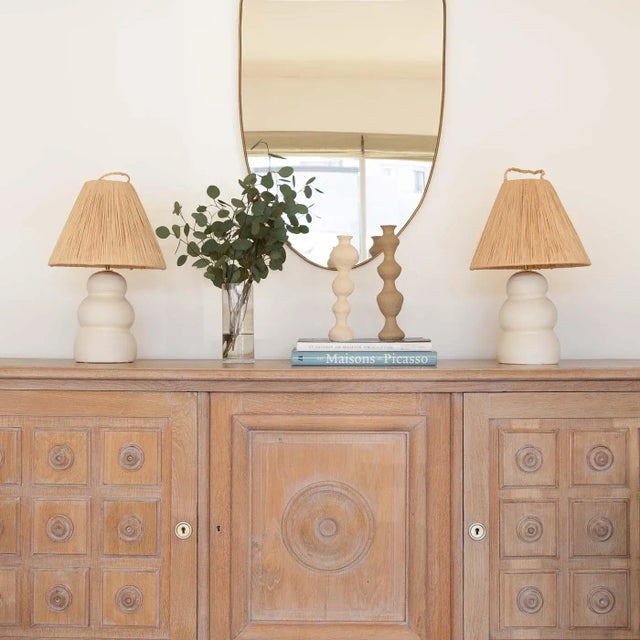 Modern Ceramic Wave Lamp, Large For Sale - Image 3 of 10