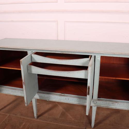 Danish Painted Sideboard, 1890s For Sale - Image 11 of 15