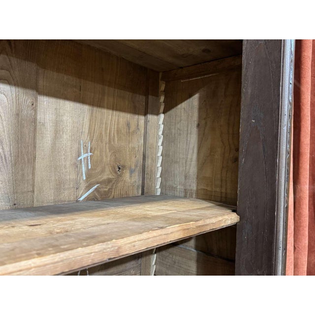 20th Century Breton Chestnut Bookcase For Sale - Image 17 of 18