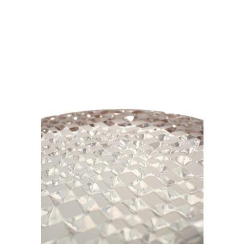 Vintage Ceiling Lamp in Geometric Glass For Sale - Image 11 of 14