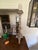 Late 20th Century Pair of Monumental Distressed Carved Wood Pricket Floor Candlesticks, 36.5 Inches Tall For Sale - Image 5 of 12
