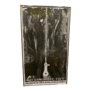 1966 RISD Museum of Art Jasper Johns Poster, Framed For Sale