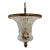 Myran Allan Luxury Lighting Italian Hand Cut Leaded Crystal Bronze Pendant Light For Sale