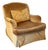 Rose Tarlow Melrose House Roll Arm Silk Velvet Club Chair For Sale