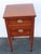 Early 1900s Flame Mahogany Inlay Nightstand Bedside Side End Table 6921 For Sale - Image 13 of 15