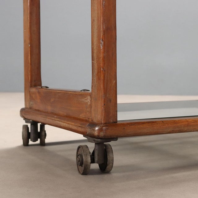 Small Beech Bookcase, 1950s For Sale - Image 5 of 8