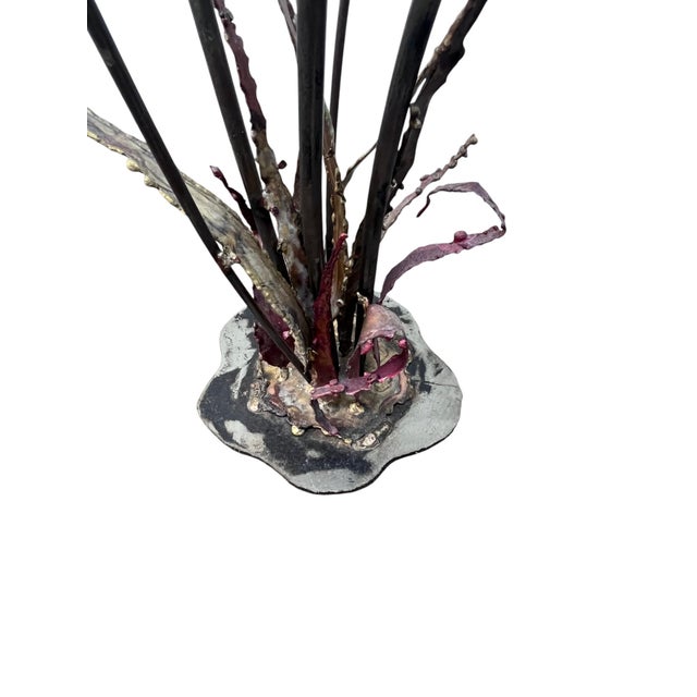 Mid 20th Century Silas Seandel Signed Starburst Floor Sculpture For Sale - Image 11 of 18
