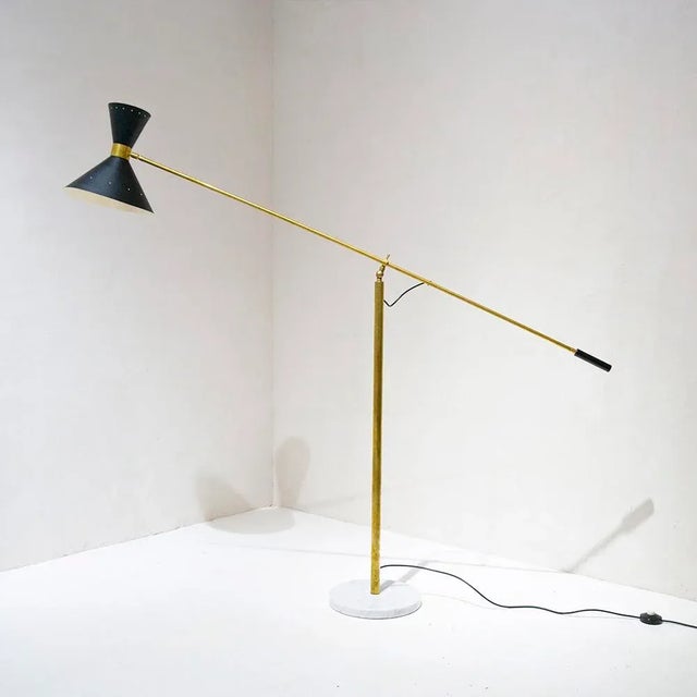 MEASUREMENTS 180 width x 160 height x 30 depth Stilnovo style Adjustable lampshade E14 + 3E27 bulbs European Plug (up to...