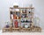 Postmodern Postmodern Bamboo Bookcase with Smoked Glass Shelves by Vivai del Sud, Italy, 1970s, Set of 5 For Sale - Image 3 of 18