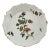 Antique 18th Century French Faience Floral Plate For Sale