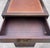 Italian Campaign Style Brass Accent Inlay Lingerie Chest Dresser Chest Drawers For Sale - Image 4 of 12