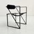 Black Black Seconda Chair by Mario Botta for Alias, 1980s For Sale - Image 8 of 11