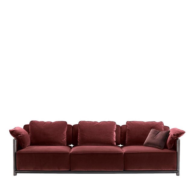 This superb sofa will infuse a luxurious tone into modern living spaces, offering rest after a long workday. The clean-...