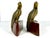 Jennings Bros. Art Deco Parrot Bookends: Jennings Brothers JB 287, Gold Gilt For Sale - Image 4 of 10