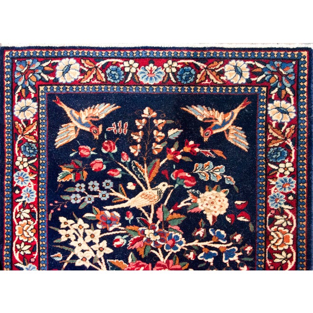 Early 20th Century Persian Kashan Rug For Sale - Image 9 of 14