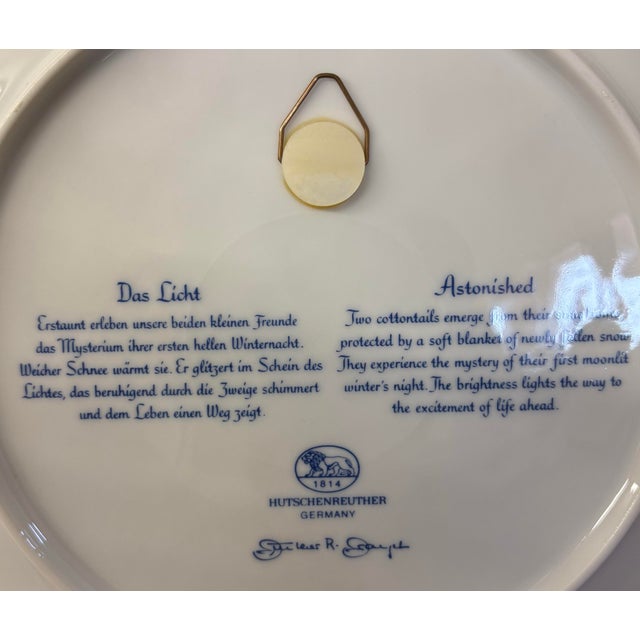 Vintage German Hutschenreuther 1975 Jahresteller Plate For Sale In Louisville - Image 6 of 6