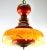 Gold Mid-Century Murano Glass Shade in Various Colours Ceramic Mount Pendant Light For Sale - Image 8 of 12