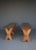 Rustic Farmhouse Benches in Cherry and Oak, 1940s, Set of 2 For Sale - Image 11 of 13