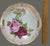 Mid 20th Century Vintage Romantic Roses Luster Edge Pierced Handles Serving Dissert Platter From Germany For Sale - Image 5 of 7