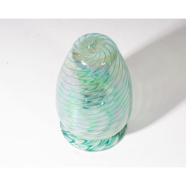 Glass Eye Studio 1973 Art Glass Vase For Sale In Indianapolis - Image 6 of 6