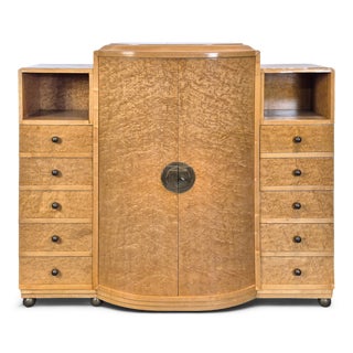 Amboyna Burl Storage Unit For Sale
