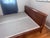 2010s King Bernhardt Wood Sleigh Bed Frame – Sunburst Veneer For Sale - Image 5 of 8