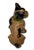 Vintage 1930s Hubley Manufacturing Co. Cast Iron French Bulldog Doorstop Unusual Green Collar For Sale - Image 12 of 18