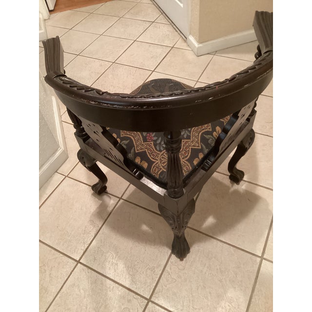 1960s VIntage Corner Chair For Sale - Image 5 of 12