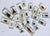 Large Vintage Collection of 39 Lucite Encased Insect Study Specimens For Sale - Image 4 of 5