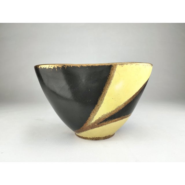 Mid-Century Modern Vase from Übelacker Keramik, 1950s, in Very Good conditions. Designed 1950 to 1959 This piece has an...