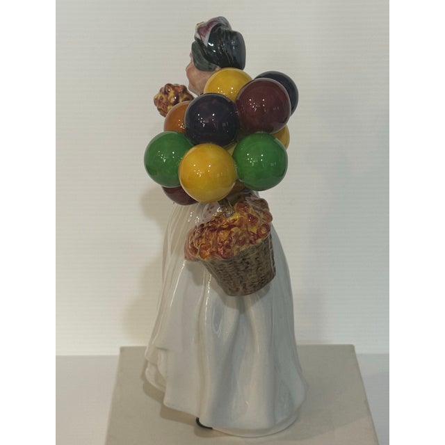 Mid 20th Century Royal Doulton “Biddy Penny Farthing” Balloon Seller Figurine For Sale In Phoenix - Image 6 of 10