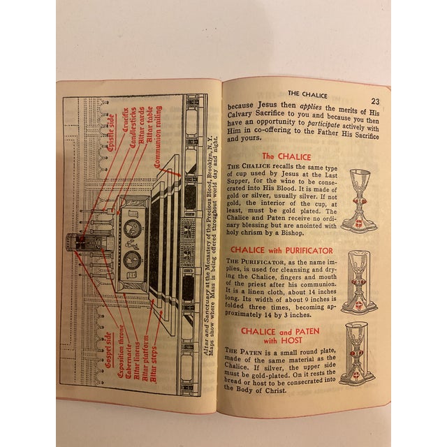 Vintage My Sunday Missal Explained by Father Stedman Catholic Prayer Book Pocket Missal For Sale In Palm Springs - Image 6 of 9