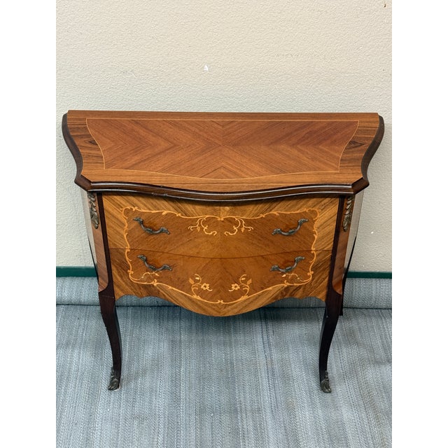 Early 20th Century Louis XV Style Chest of Drawers For Sale - Image 5 of 12