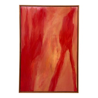 Abstract Expressionism Acrylic on Canvas, Framed For Sale