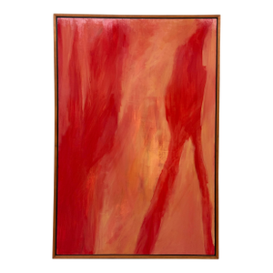 Abstract Expressionism Acrylic on Canvas, Framed