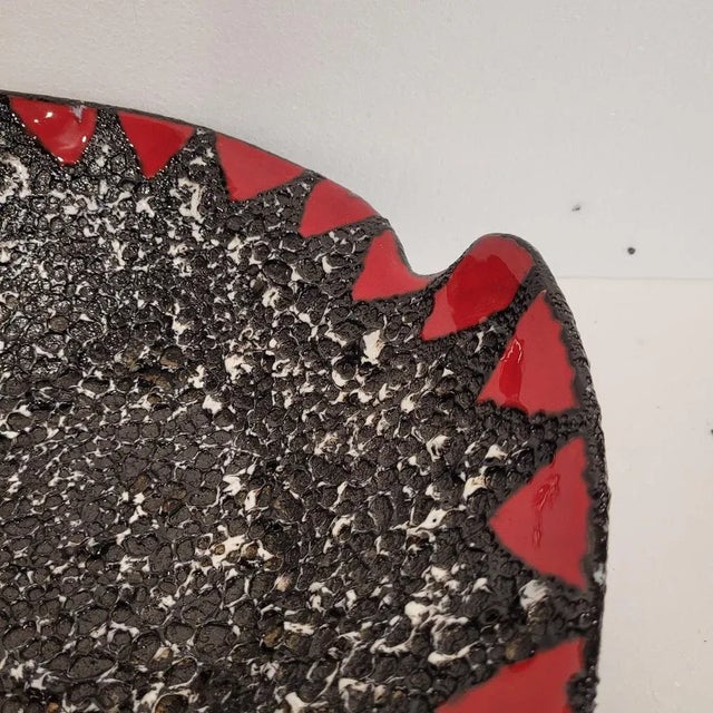 Ceramic Volcanic Centerpiece by Marius Musarra for Mabyjo's Vallauris, France, 1960s For Sale - Image 7 of 17