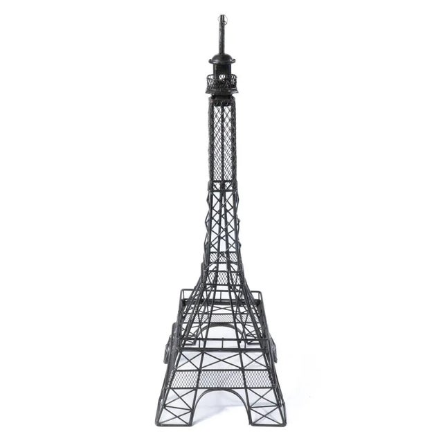 French Late 20th Century Wire Eiffel Tower For Sale - Image 3 of 7