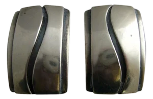 Paul Lobel American Modern Studio Sterling Silver Cufflinks
