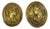 Christian Lacroix Greek Roman Cameo Clip-on Earrings For Sale