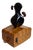 Circa 1960s 1970s Wood Sculpture in the Manner of Hc Westermann For Sale