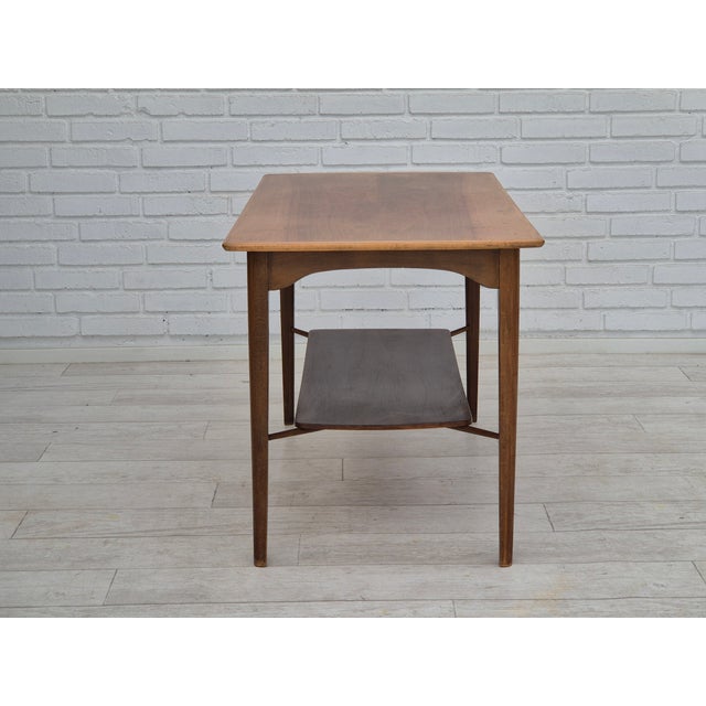 Danish Sofa Table in Teak & Beech, 1970s For Sale - Image 9 of 18