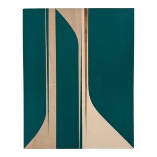 “Emerald Sonata” Modern Painting by Tony Curry For Sale