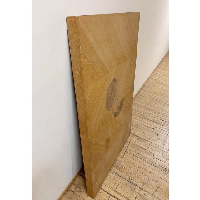Mid 20th Century Vintage Mid Century Modern Architectural Grid Form Dining Table For Sale - Image 5 of 6