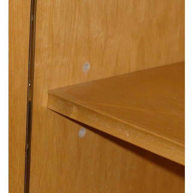 Wood Teak Wall Unit with Secretary Wall Unit by Rt Möbel Heinrich Riestenpatt For Sale - Image 7 of 13