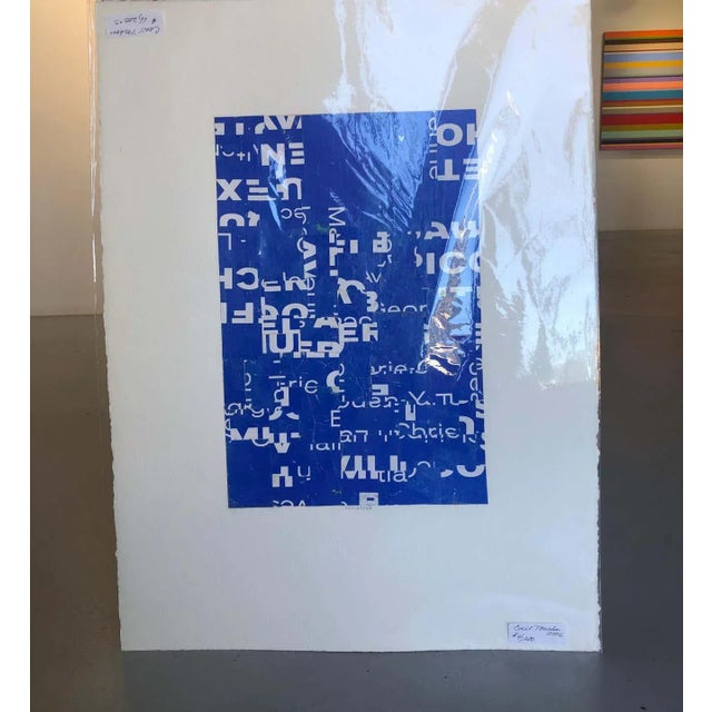 Cecil Touchon Original Collage Titled: FS2165ct06 For Sale In West Palm - Image 6 of 6