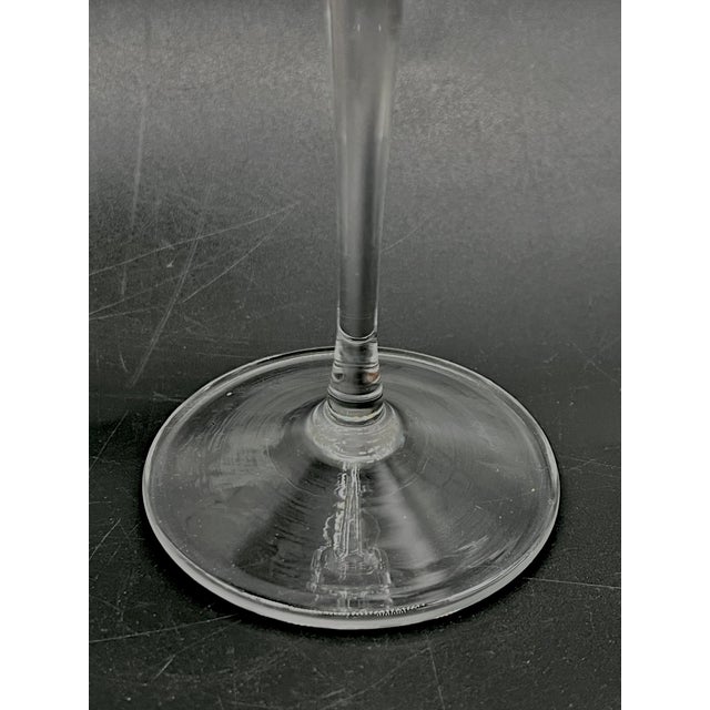 Antique 19th Century Lead Crystal Hand-Cut Sherry Goblets, England, Set of 6 For Sale - Image 14 of 16