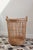 Beige Large Vintage Wicker Bakery Basket, 1950s For Sale - Image 8 of 8
